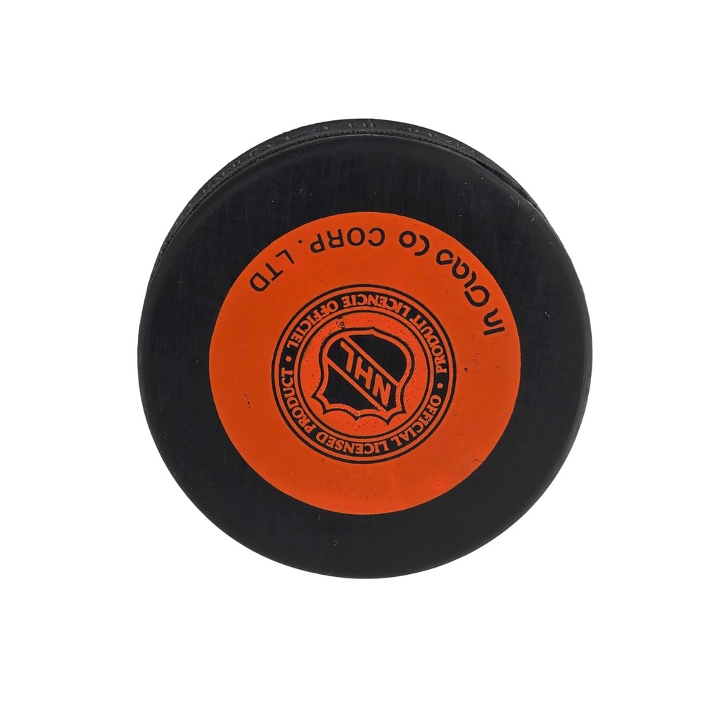 New York Islanders NHL Hockey Puck In Glas Co Official Licensed Product Black - Picture 2 of 2